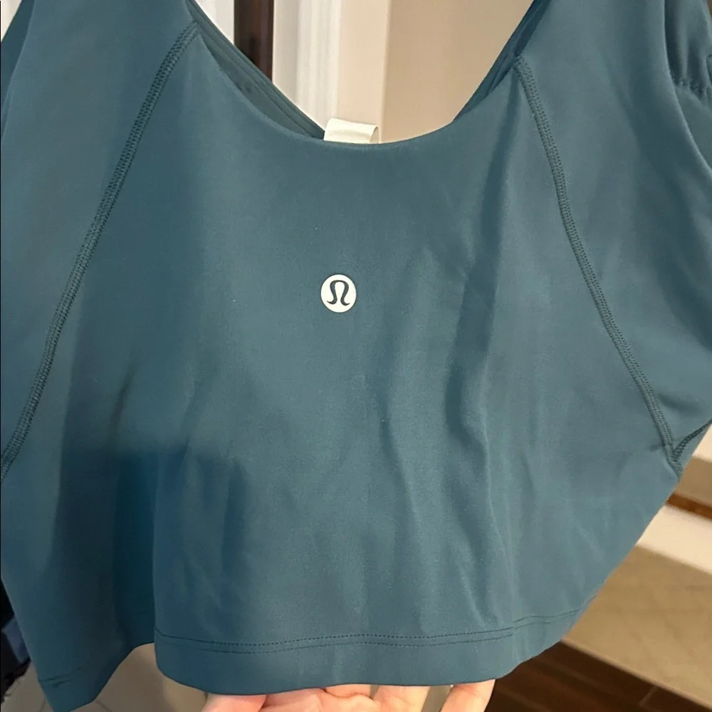 NWT LULULEMON ALIGN TANK IN A BEAUTIFUL DEEP Teal Tank Top SIZE 12